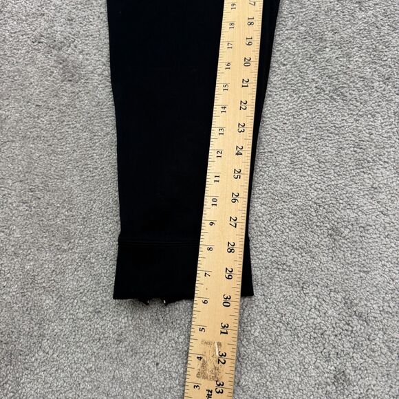 Nike Dri-Fit Vintage 90's Jogger Pants Mens Large Black Ankle Zip Pockets Active - Picture 13 of 14